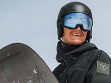 Snowboard sisakok