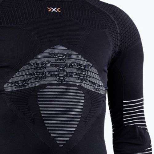 Férfi termoaktív pulóver X-Bionic Energizer 4.0 opal black/arctic white