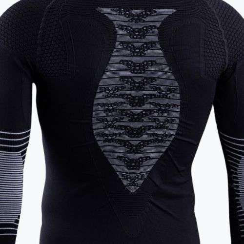 Férfi termoaktív pulóver X-Bionic Energizer 4.0 opal black/arctic white
