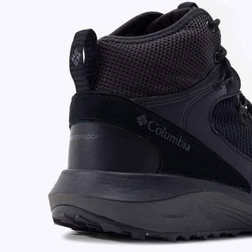 Férfi túrabakancs Columbia Trailstorm Mid Wp 010 fekete 1938881
