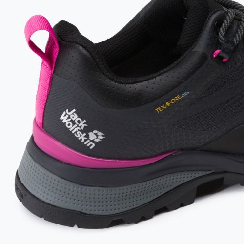 Női túrabakancsok Jack Wolfskin Force Striker Texapore fekete 4038891_6381_040