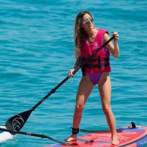 AQUASTIC kék gyermek teljes arcú snorkeling maszk SMK-01N