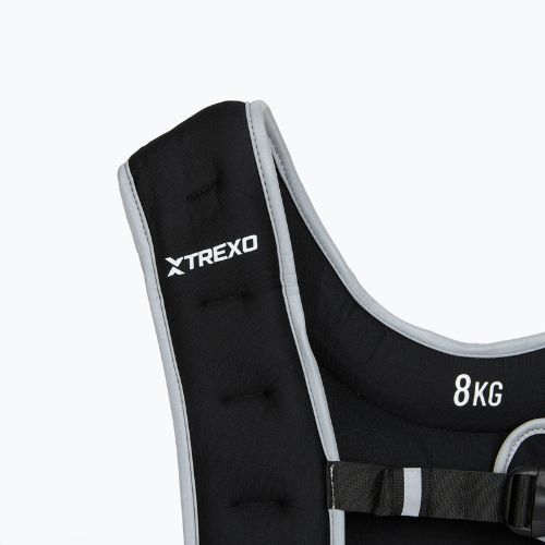 XTREXO súlyozott edző mellény fekete WV-08