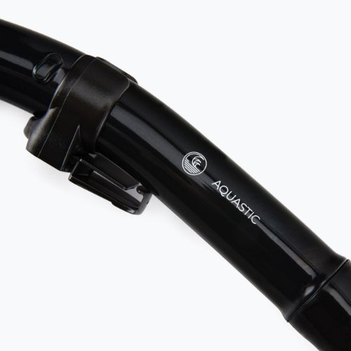 AQUASTIC fekete snorkeling szett Maszk + Pipa MSA-01C