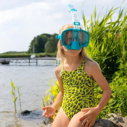 AQUASTIC kék snorkeling szett Maszk + Pipa SMFK-01SN