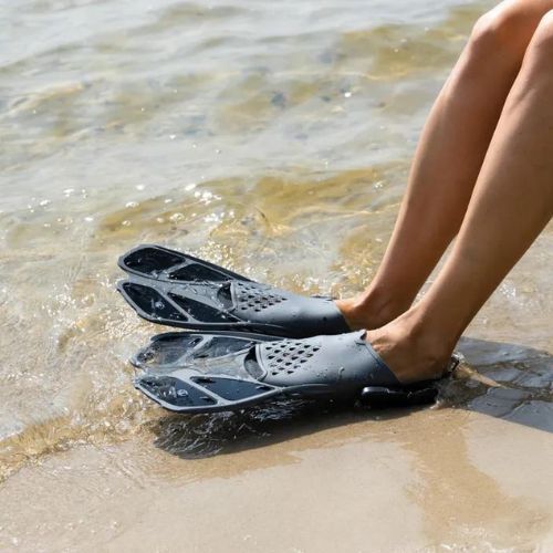 AQUASTIC fekete snorkeling szett Maszk + Pipa SMFK-01SC