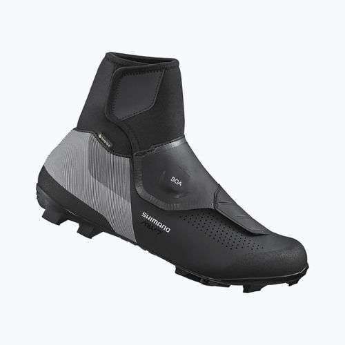 Shimano férfi MTB kerékpáros cipő MW 702 fekete ESHMW702MCL01S38000