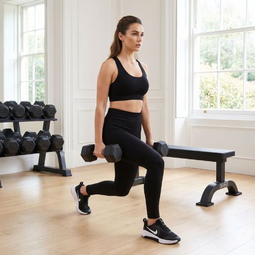 XTREXO Hex gumírozott súlyzó 15 kg HXD150