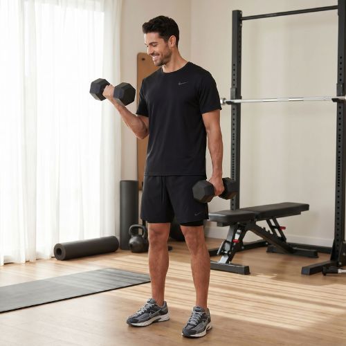 XTREXO Hex gumírozott súlyzó 7.5 kg HXD75