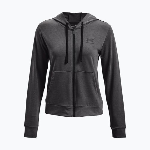Under Armour női edzőpulóver Rival Terry Full Zip Hoodie szürke 1369853
