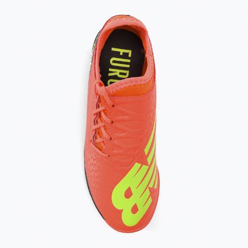 Gyermek futballcipő New Balance Furon V7 Dispatch TF Jr narancssárga SJF3TDF7.M.045