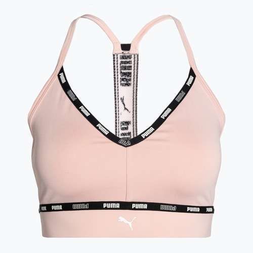 PUMA Low Impact Puma Strong Strappy fitness melltartó rózsaszín 522225 66
