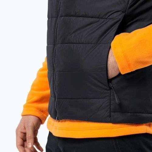 Jack Wolfskin férfi túrázó ujjatlan Lapawa Ins fekete