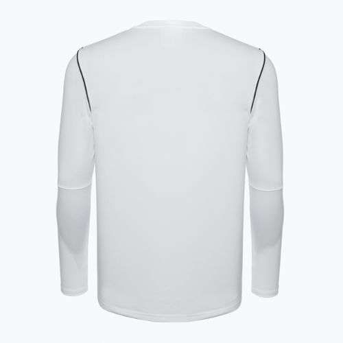 Férfi Nike Dri-FIT Park 20 Crew fehér/fekete/fekete hosszú ujjú labdarúgó cipő