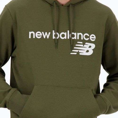 Férfi melegítőfelső New Balance Core Fleece Hoodie dark moss