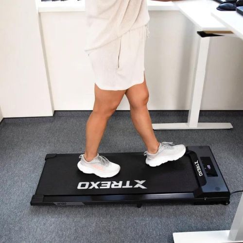Elektromos futópad TREXO Walking Pad W100 fekete