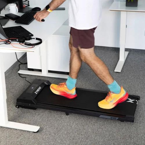 Elektromos futópad TREXO Walking Pad W100 fekete