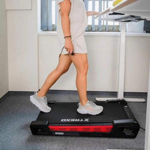 Elektromos futópad TREXO Walking Pad W200 fekete