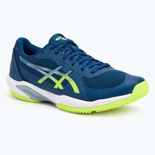 ASICS Solution Swift FF 2 férfi teniszcipő mako kék/biztonsági sárga