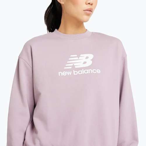 Női New Balance French Terry Stacked icewine melegítőfelső