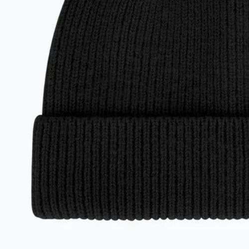 WOOLCANO Merino téli sapka HAT0440 fekete