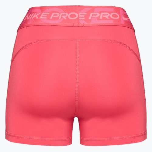 Női sportnadrág Nike Pro Mid Rise 3" aster pink/pinksicle/hot punch/white