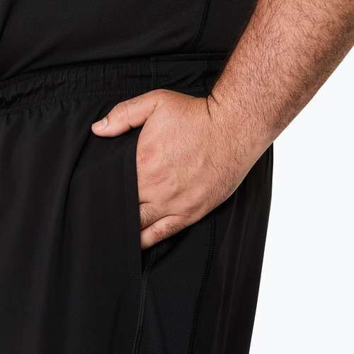 Férfi ASICS Icon 7IN teljesítményű futónadrág fekete