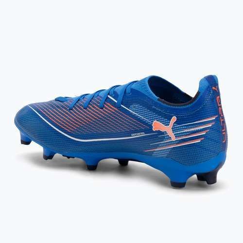 PUMA férfi futballcipő Ultra 6 Match FG/AG ultra kék/puma fehér/izzó piros