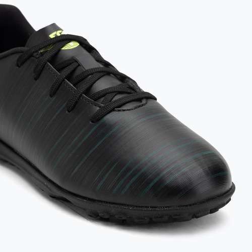 PUMA Future 8 Play TT Jr gyermek focicipő puma fekete/fizzy light/zöld terepcipő