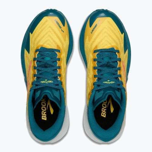 Brooks Catamount 4 férfi futócipő quince/ celestial/ neo ember