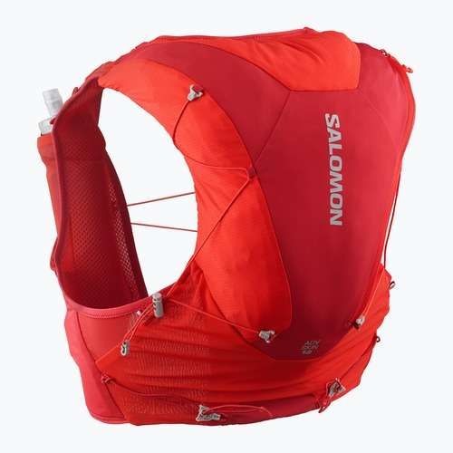 Salomon futó mellény ADV SKIN 12 Set flame scarlet/haude red