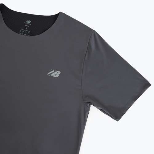 Férfi New Balance Race Day grafit futópóló