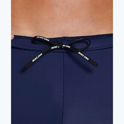 Férfi Nike Ocean Merge Square Leg úszó boxeralsó éjfekete tengerészkék