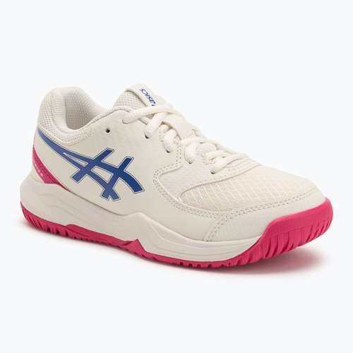 Asics Gel-Dedicate 8 GS Jr krém/sötét kobalt gyermek teniszcipő