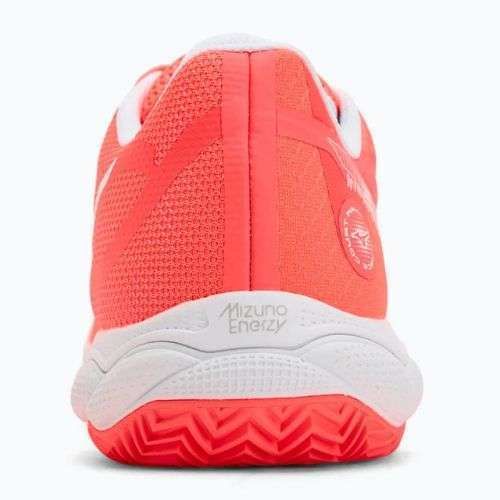 Női teniszcipő Mizuno Wave Enforce Court CC W calypso coral/white/barely pink Mizuno Wave Enforce Court CC W calypso coral/white/barely pink