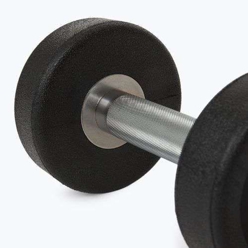 Gumírozott öntöttvas kézisúlyzó XTREXO Pro 4 kg black