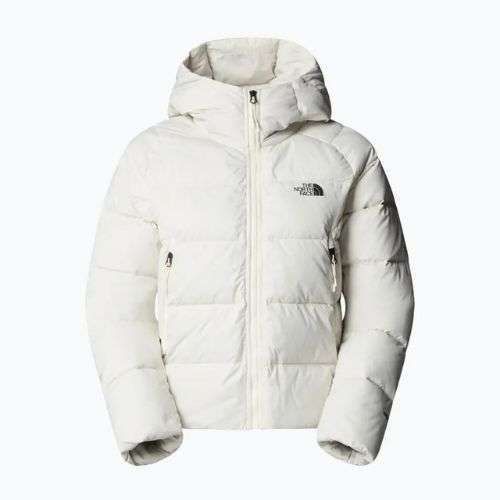 Női pehelydzseki The North Face Hyalite Down Hoodie white dune