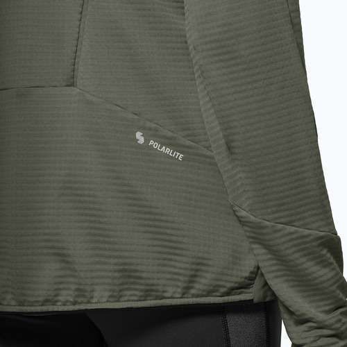 Női széldzseki Salewa Pedroc Polarlite Wind Hood faded green