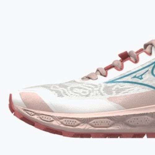 Női futócipő Mizuno Wave Mujin 11 snow white/larkspur/faded rode