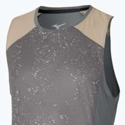 Férfi futótrikó Mizuno Active DryAeroFlow Graphic Tank Top lava smoke
