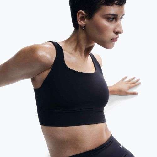 Sportmelltartó Nike Zenvy Medium-Support black/sail