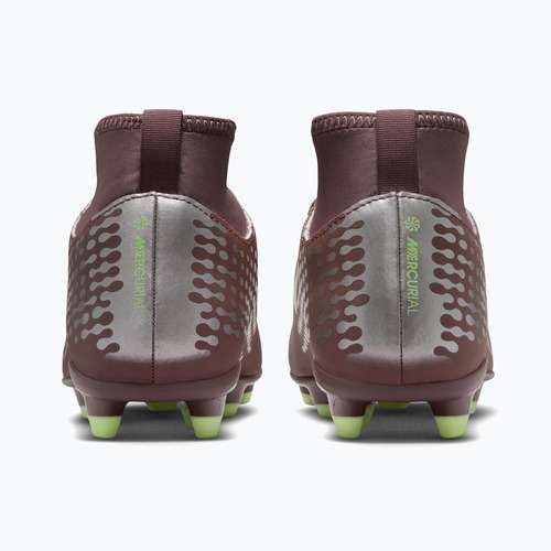 Gyerek focicipő Nike Mercurial Superfly 10 Club "Kylian Mbappé" Jr FG/MG Plum Eclipse/Metallic Silver