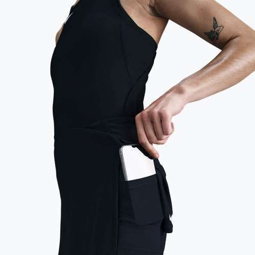 Teniszszoknya Nike Victory Dri-Fit Straight Black/White