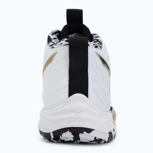 Röplabdacipő Mizuno Wave Momentum Elite Mid white/black/ge gold