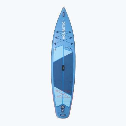 Szett deszka SUP felfújható AQUASTIC Touring 11'6" kék