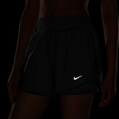 Női rövidnadrág Nike One Dri-Fit High-Waisted 3" 2In1 smoke grey/heather/white