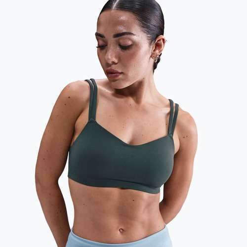 Sportmelltartó Nike Zenvy Strappy seaweed/white
