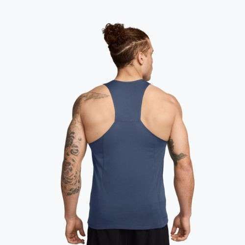 Férfi futópóló Nike Fast Dri-Fit diffused blue