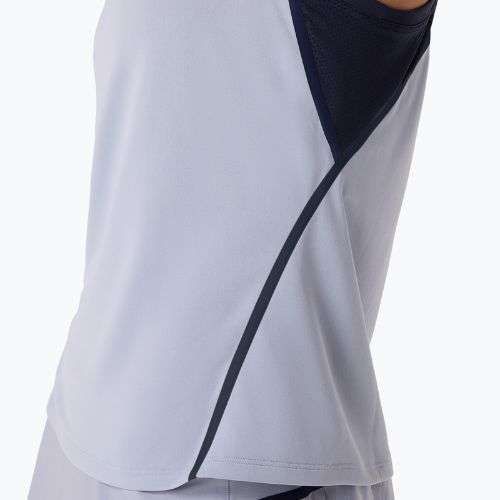 Női teniszpóló ASICS Match Tank W grey/blue