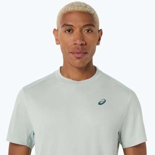 Férfi teniszpóló ASICS Court Top cold moss
